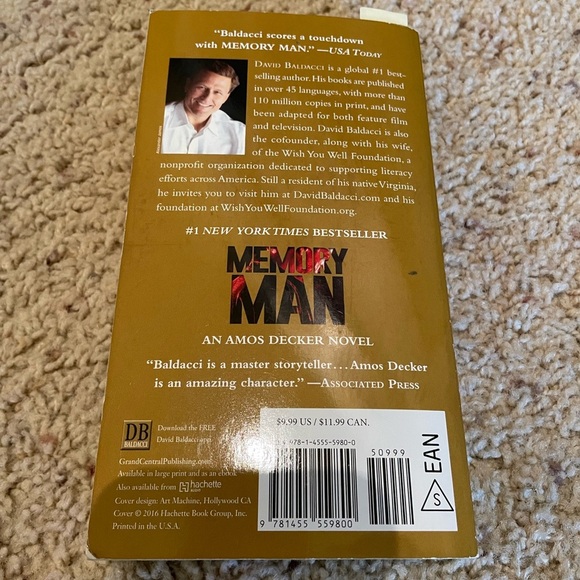 Memory Man by David Badacci (Paperback) - Picture 3 of 6